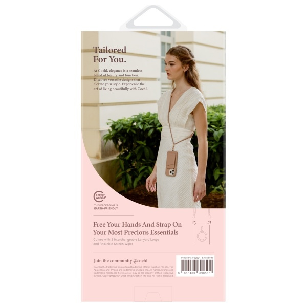 UNIQ etui Coehl Savon iPhone 16 Pro 6.3"  Magnetic Charging bubble prism