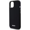 DKNY DKHMP14SSMCHLK iPhone 14 / 15 / 136.1" czarny/black hardcase Liquid Silicone Small Metal Logo MagSafe