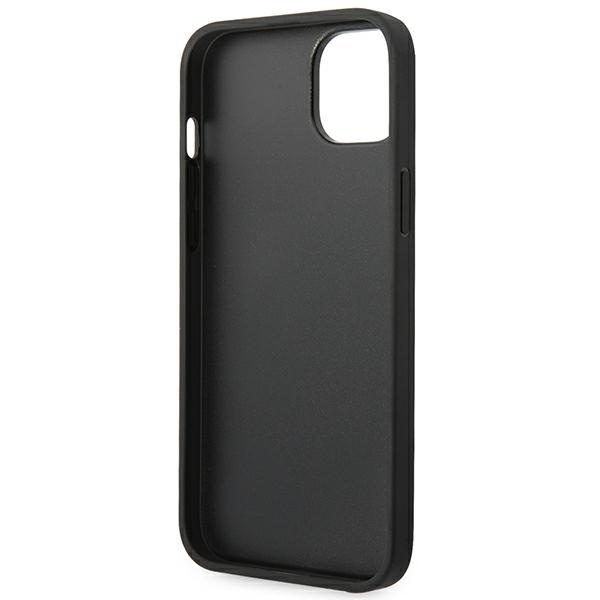 Karl Lagerfeld KLHCP14MSAKLHPK iPhone 14 Plus 6.7 "hardcase black / black Saffiano Mono Metal Logo