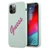 Guess GUHCP12LLSVSBF iPhone 12 Pro Max6,7" niebieski fuksja/blue fuschia hardcase Silicone Vintage