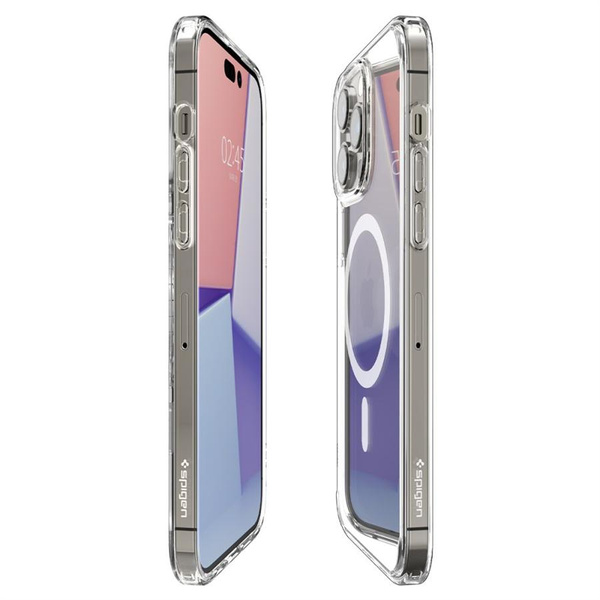 Spigen Ultra Hybrid Mag Case with MagSafe for iPhone 14 Pro - Clear/White