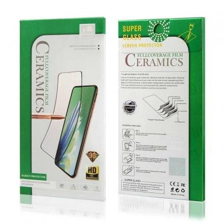 TEMPED GLASS CERAMIC FLEX SAMSUNG GALAXY S21 FE BLACK