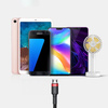 BASEUS CAFULE CABLE DURABLE NYLON BRAIDED WIRE USB / MICRO USB 2A 3M BLACK-GRAY (CAMKLF-HG1)