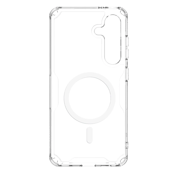 Etui Nillkin Nature Pro pancerne z magnetycznym ringiem do Samsung Galaxy S24 - białe
