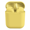 ZESTAW SŁUCHAWKOWY BLUETOOTH TWS INPODS I12 ŻÓŁTY