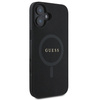Guess GUHMP16MPSAHMCK iPhone 16 Plus6.7" czarny/black hardcase Saffiano Classic Logo MagSafe