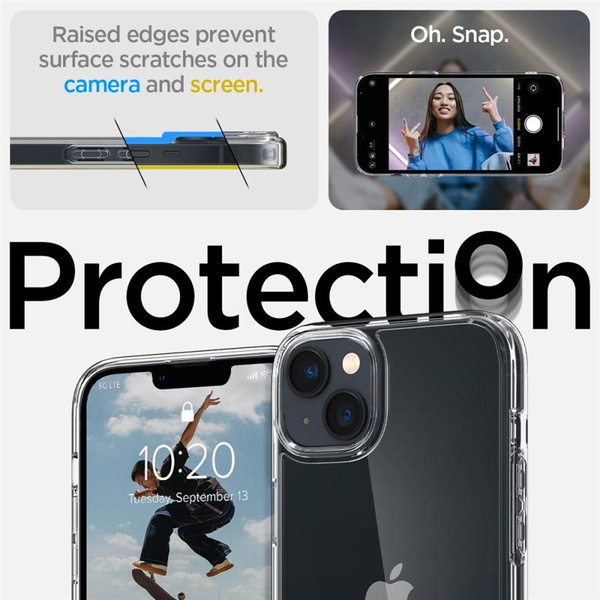 Etui Spigen Ultra Hybrid na iPhone 14 Plus - przezroczyste