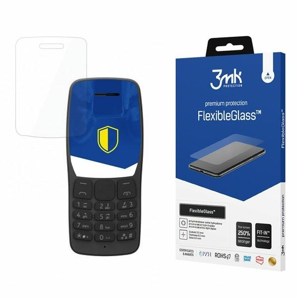 3MK FLEXIBLEGLASS NOKIA 110 HYBRID GLASS