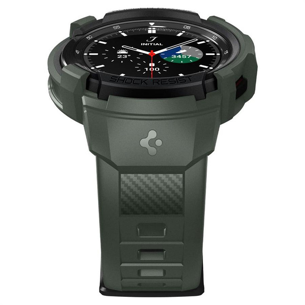 SPIGEN RUGGED ARMOR ”PRO” GALAXY WATCH 4 CLASSIC 46 MM MILITARY GREEN