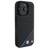 BMW BMHMP16X23PUPDK iPhone 16 Pro Max     6.9" czarny/black hardcase M Perforated Tricolor Line MagSafe