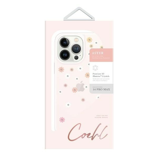 Uniq Coehl Aster case for iPhone 14 Pro Max - pink
