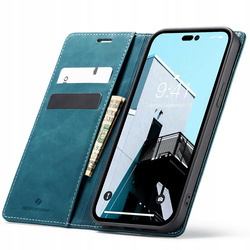 Spacecase Etui Wallet iPhone 14 Pro Max blue