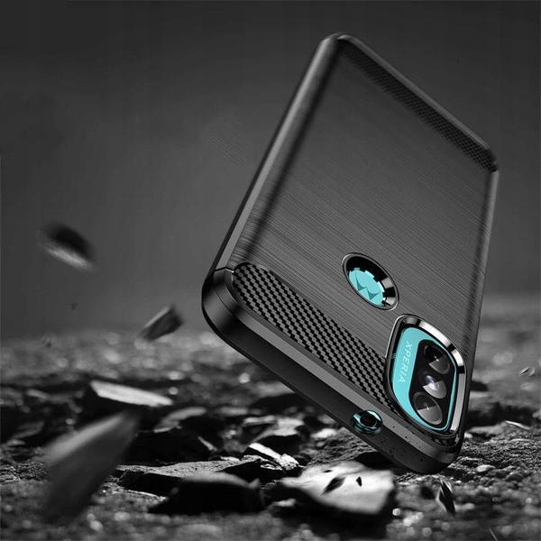 TECH-PROTECT TPUCARBON MOTOROLA MOTO E20 / E30 / E40 BLACK