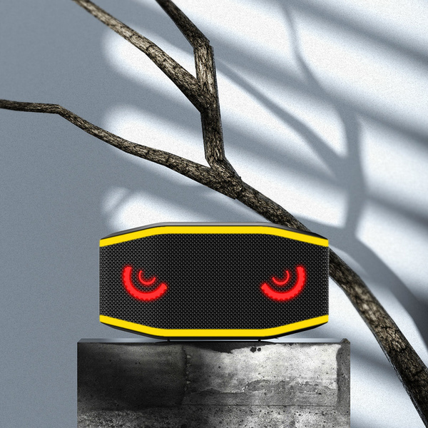 DUDAO WATERPROOF IP7 WIRELESS BLUETOOTH 5.0 RGB 5W 1200MAH SPEAKER BLACK (Y10XS-BLACK)