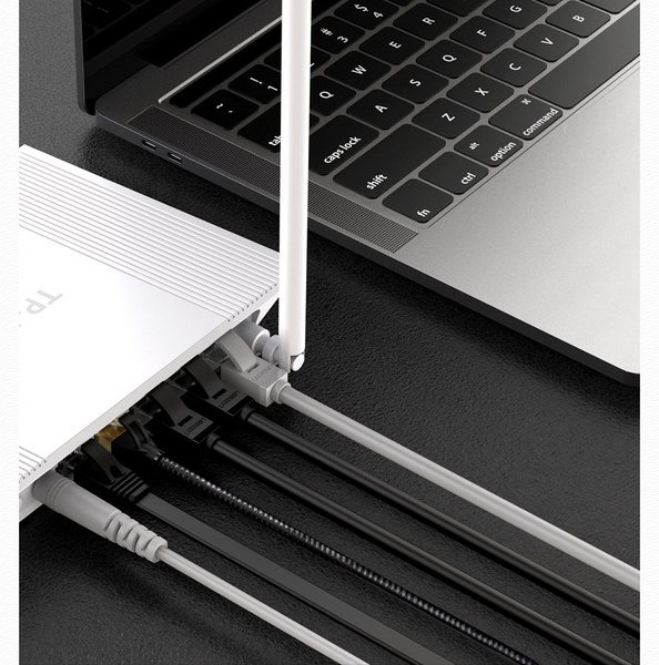 UGREEN CABLE INTERNET NETWORK CABLE ETHERNET PATCHCORD RJ45 CAT 6 UTP 1000MBPS 2M BLACK (20160)