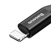 Kabel Baseus Fish Eye sprężynowy USB-A / Lightning 2A 1m - czarny