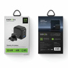 ENERGEA ład. siec. 1xUSB+2xUSB-C PD-PPS-QC 3.0 66W 2C1A czarny/black US+EU Travelite GAN66