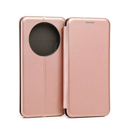 Beline Etui Book Magnetic Honor Magic5 Lite różowo złoty/rose gold