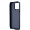 DKNY DKHCP15XPRTHSLB iPhone 15 Pro Max6.7" niebieski/blue hardcase Leather Mono Stripe & Metal Logo