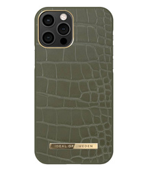 IDEAL OF SWEDEN IDACAW21-I2061-327 IPHONE 12/12 PRO CASE KHAKI CROCO