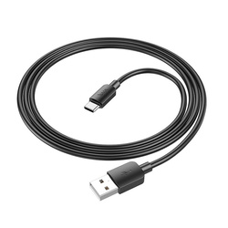Kabel USB A do USB C Hoco PD 2,4A 27W 1 m X96 czarny