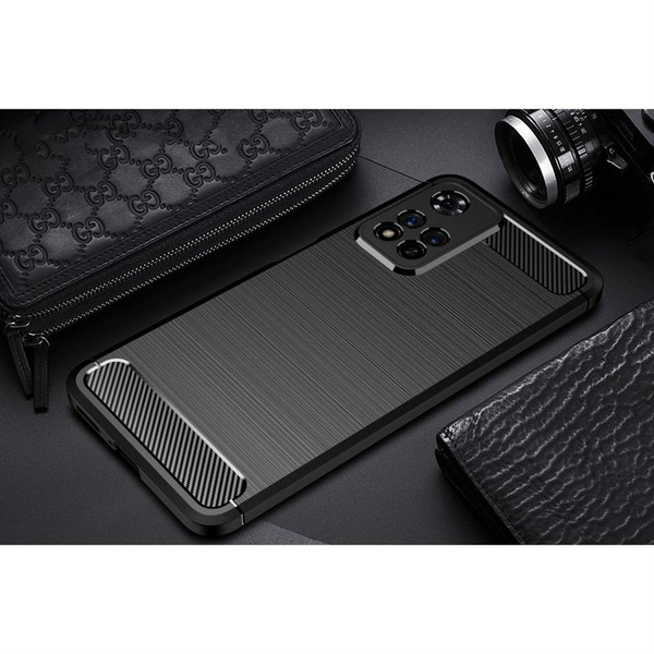 TECH-PROTECT TPUCARBON XIAOMI REDMI NOTE 11 PRO+ PLUS 5G BLACK