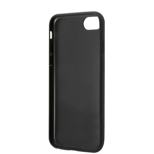 Karl Lagerfeld KLHCI8SAKICKCBK iPhone 7/8 / SE 2020 / SE 2022 black/black hardcase Saffiano Karl&amp;Choupette Head