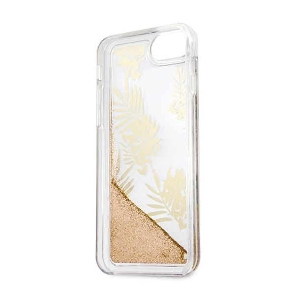 Guess GUHCP7GLUPRG iPhone 6/7/8/SE 2020 / SE 2022 różowo-złoty/rose gold hard case Palm Springs Glitter Liquid