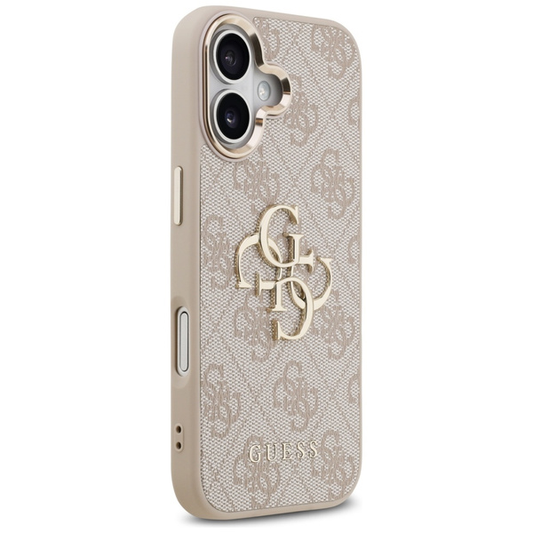 Etui Guess 4G Big 4G Classic Logo do     iPhone 17 różowy złoty