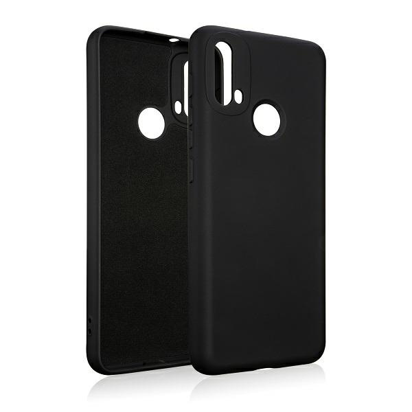 Beline Etui Silicone Motorola Moto E40 czarny/black