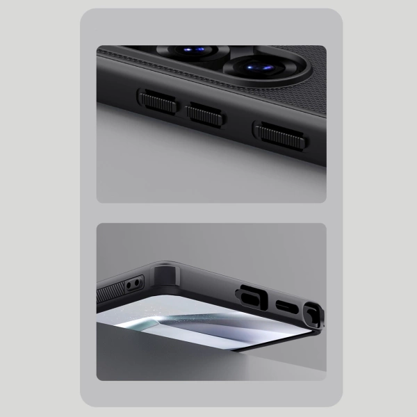 Nillkin Super Frosted Shield Pro Magnetic Case for Samsung S25 Ultra with MagSafe - Black