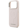 Etui Karl Lagerfeld Initial & Metal Logo MagSafe do iPhone 17 Pro Max różowy