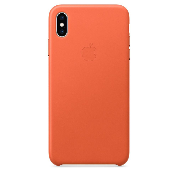 APPLE LEATHER CASE MVFY2ZM/A IPHONE XS MAX SUNSET ORIGINAL SEAL