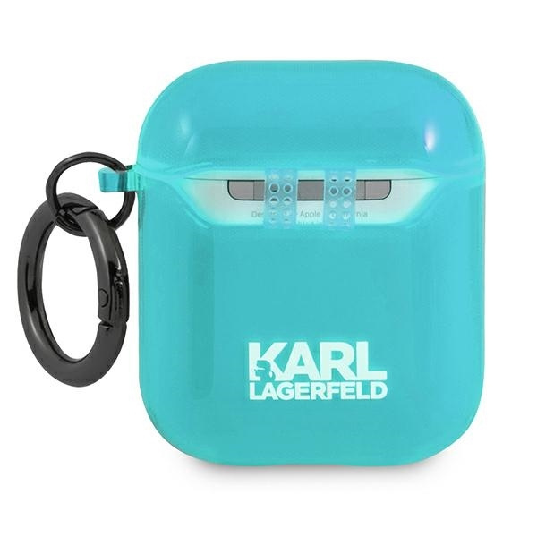 KARL LAGERFELD KLA2UCHFL AIRPODS 1/2 COVER BLUE/BLUE CHOUPETTE