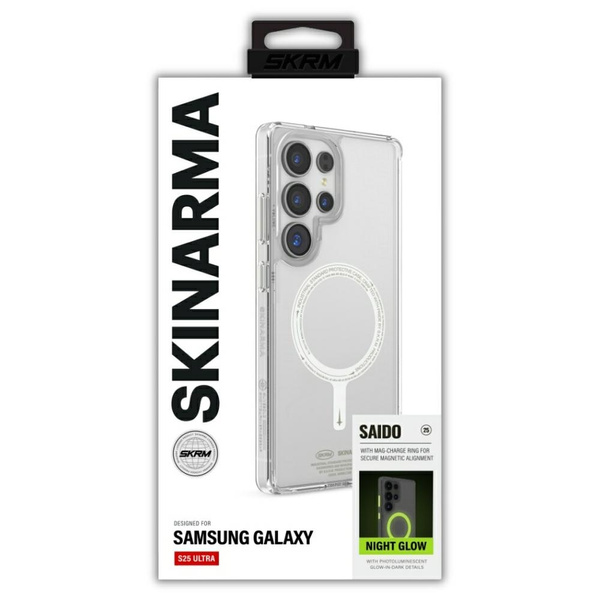 Etui Skinarma Saido MagSafe do Samsung   Galaxy S25 Ultra niteglow