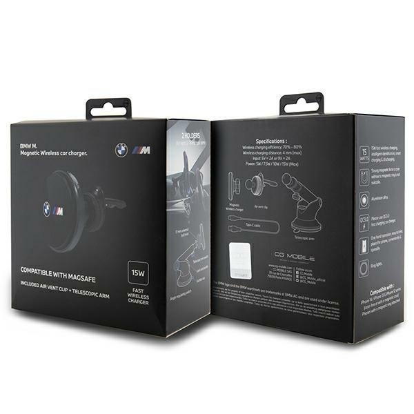 BMW case BMCMM22MRK magnetic holder for air vent/cockpit/window - black M Edition