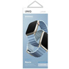 UNIQ pasek Revix Premium Apple WatchSeries 1/2/3/4/5/6/7/8/9/SE/SE2 38/40/41mm Edition Reversible Magnetic Leather biało-niebieski/arctic-soft blue