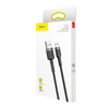 Baseus kabel Cafule USB - micro USB 1,0m 2,4A szaro-czarny