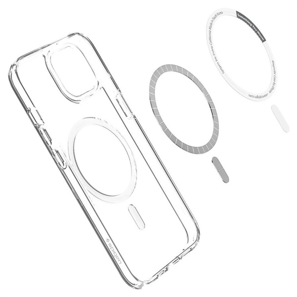Spigen Ultra Hybrid Mag Case with MagSafe for iPhone 13 mini - White
