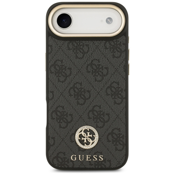 Etui Guess 4G Strass Logo MagSafe do     iPhone Air czarny
