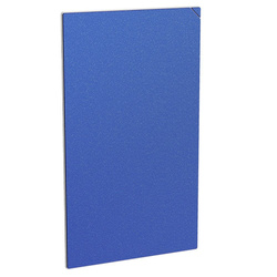 Folia do cięcia do plotera Hoco 195 x 120 mm na tył telefonu matowa 20 sztuk GB010 niebieski mat