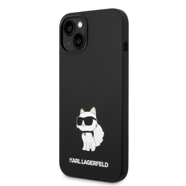 Karl Lagerfeld Silicone Choupette case for iPhone 14 Plus - black