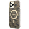 Guess GUHMP13XH4STW iPhone 13 Pro Max6.7" brązowy/brown hardcase 4G MagSafe