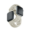 3MK Silicone Watch Strap beżowy/beige dla Apple Watch 42/44/45/49mm