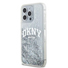 DKNY DKHCP15LLBNAET iPhone 15 Pro6.1" biały/white hardcase Liquid Glitter Big Logo