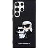 KARL LAGERFELD KLHCS23LSANKCPK S23 ULTRA S918 HARDCASE CZARNY/BLACK SAFFIANO KARL & CHOUPETTE