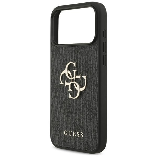 Etui Guess 4G Strap 4G Classic Logo do   iPhone 17 Pro Max czarny