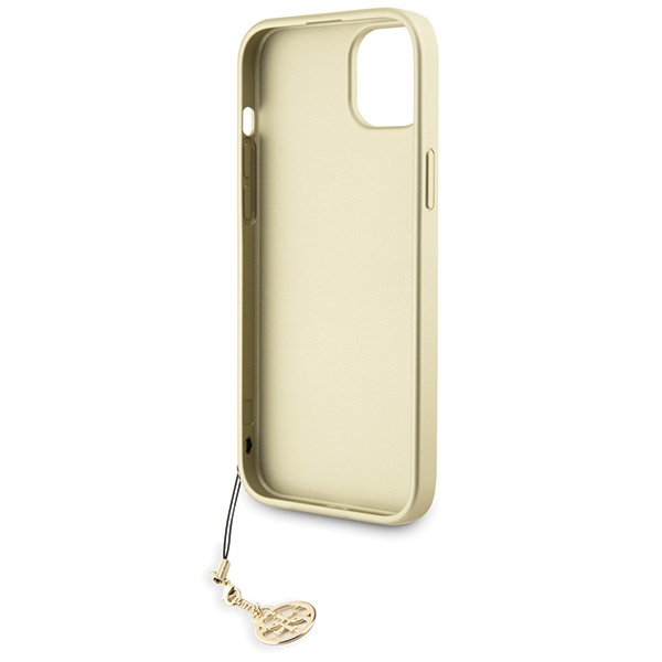 Guess GUHCP15MGF4GGR iPhone 15 Plus/ 14 Plus 6.7" szary/grey hardcase 4G Charms Collection