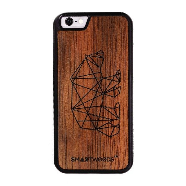 CASE ETUI DREWNIANE SMARTWOODS BEAR ACTIVE IPHONE 6 / 6S