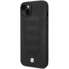 Etui BMW Leather Seats Pattern na iPhone 14 - czarne